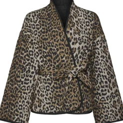 Vero Moda dame jakke VMJANE - Silver Mink LEO Best
