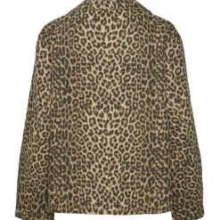 Vero Moda dame jakke VMKIRBY - Silver Mink LEOPARD Online