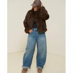 Vero Moda dame jakke VMMONROE - Chocolate Torte