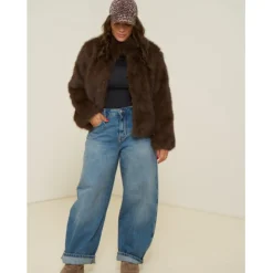 Vero Moda dame jakke VMMONROE - Chocolate Torte