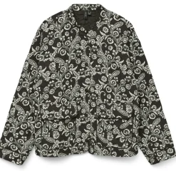 Vero Moda dame jakke VMRITA - Black Snow White Best