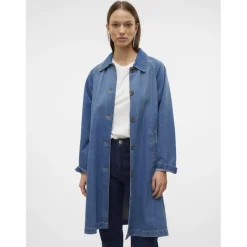 Vero Moda dame jakke VMSOPHIE - Medium blue denim Online