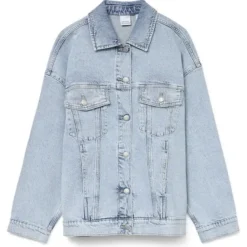 Vero Moda dame jakke VMTESSA - Light Blue Denim Detail RA339 Discount