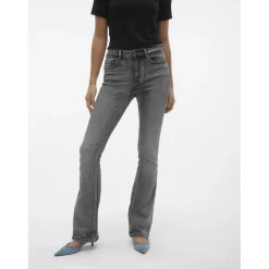 Vero Moda dame jeans VMFLASH - Medium Grey Denim