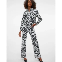 Vero Moda dame jeans VMTESSA - Bright White BLACK Z EBRA Outlet