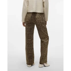 Vero Moda dame jeans VMTESSA - Silver Mink LEOPARD Discount