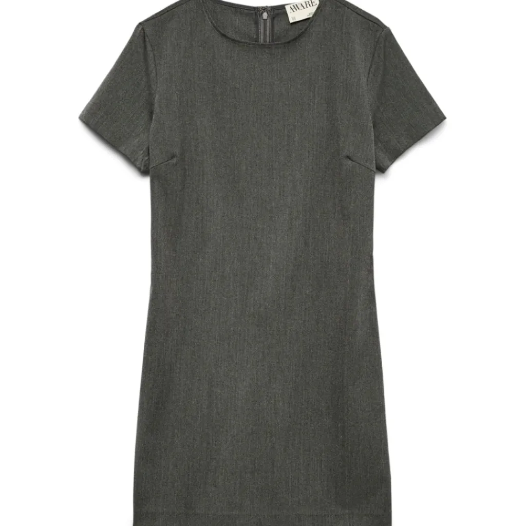 Vero Moda DAME KJOLE AWTAIA - Medium grey melange Clearance