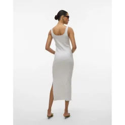 Vero Moda dame kjole VMCHLOE - Light Grey Melange Online