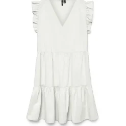 Vero Moda dame kjole VMFANNI - Bright White