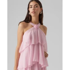 Vero Moda dame kjole VMFELICIA - Cherry Blossom Best