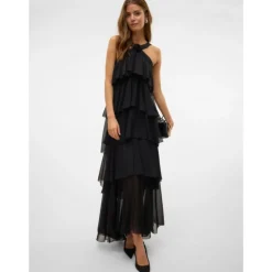 Vero Moda dame kjole VMFELICIA - Black Online