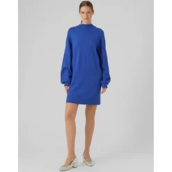 Vero Moda dame kjole VMNANCY - Beaucoup Blue Sale