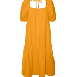 Vero Moda dame kjole VMNATALI - Radiant Yellow New