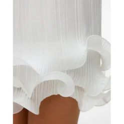 Vero Moda DAME KJOLE VMNOVA - Snow white Hot