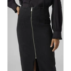 Vero Moda dame nederdel VMMONIC - Black Denim Online