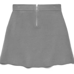 Vero Moda DAME NEDERDEL VMSABA - Medium grey melange Sale