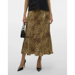 Vero Moda dame nederdel VMWAKI - Black Leo Clearance