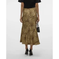 Vero Moda dame nederdel VMWAKI - Black Leo Clearance