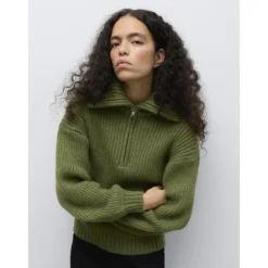 Vero Moda Dame Pullover Awulla - calliste green Hot