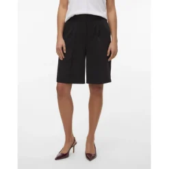 Vero Moda DAME SHORTS AWPASSI - Black Clearance