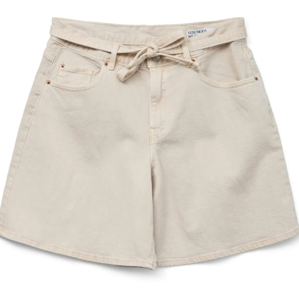 Vero Moda dame shorts VMEDEA - Ecru Hot