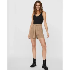 Vero Moda dame shorts VMMIA - Silver Mink New