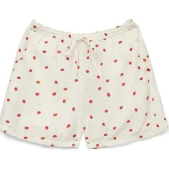 Vero Moda dame shorts VMODETTE - Snow White Strawberry w. dots Best