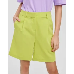 Vero Moda dame shorts VMZELDA - Green Oasis Hot
