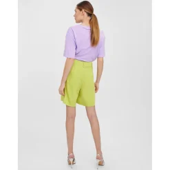 Vero Moda dame shorts VMZELDA - Green Oasis Hot