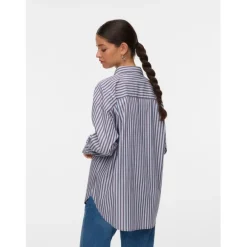 Vero Moda DAME SKJORTE AWPARINA - Allure ZINFANDEL/BIRCH Outlet