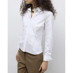 Vero Moda Dame Skjorte AWUMS - Bright White Outlet