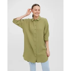 Vero Moda dame skjorte VMNATALI - Sage Clearance