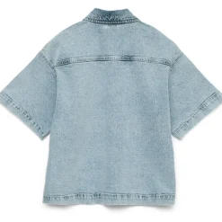Vero Moda DAME SKJORTE VMTESSA - Light Blue Denim Online