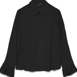 Vero Moda Dame Skjorte VMPlissi - Black Clearance