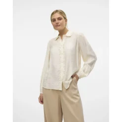 Vero Moda dame skjorte VMGINA - Birch Sale