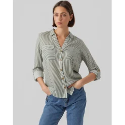 Vero Moda dame skjorte VMBUMPY - Laurel Wreath