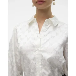 Vero Moda dame skjorte VMVIGA - Snow white Clearance