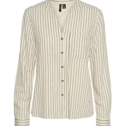 Vero Moda dame skjorte VMMYMILO - Silver Lining Anja Clearance