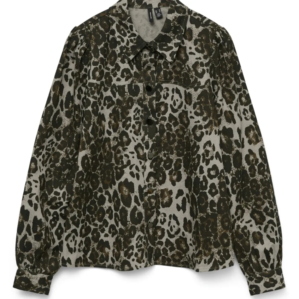 Vero Moda dame skjorte VMWINDY - Black Leo Sale