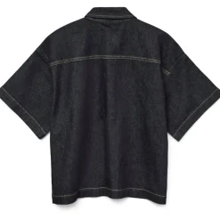 Vero Moda DAME SKJORTE VMTESSA - Dark Blue Denim Best