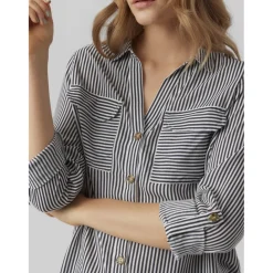 Vero Moda dame skjorte VMBUMPY - Snow White India ink Discount