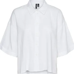 Vero Moda dame skjorte VMLINN - Snow white Clearance