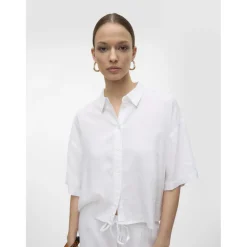 Vero Moda dame skjorte VMLINN - Snow white Clearance