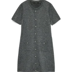 Vero Moda dame strik kjole VMJOHANNA - Medium grey melange Sale