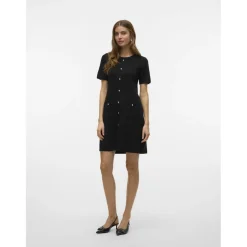 Vero Moda dame strik kjole VMJOHANNA - Black Sale
