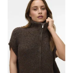 Vero Moda dame strik vest VMSALTY - Chocolate Torte Online