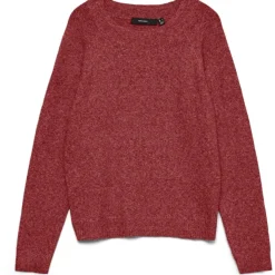 Vero Moda dame strik VMDOFFY - Syrah White Melange Outlet