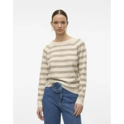 Vero Moda dame strik VMDOFFY - Birch W. SEPIA TINT Discount