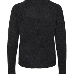 Vero Moda dame strik VMDOFFY - Black Melange Discount