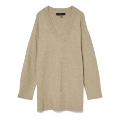 Vero Moda dame strik VMESTI - Silver Mink Melange New